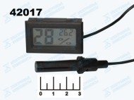 Термометр-гигрометр электронный NG-FY12 с датчиком 1м