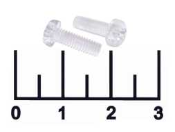Винт 4*12мм PF4-12T (пласт)