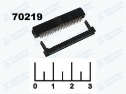 Разъем 26pin гнездо на шлейф шаг 2мм IDC2-26F