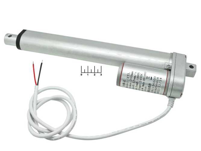 Линейный электропривод 24V XTL ход 200мм (актуатор) 1000N