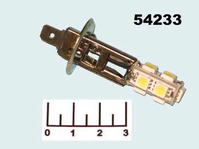 Лампа светодиодная 12V H1 5050 9LED SMD