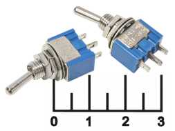 Тумблер 250/3 MTS-103 3-х позиционный с фиксацией 3 контакта
