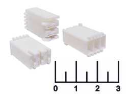 Корпус разъема 3pin для стиральных машин 6.3мм (РАСТ-5)