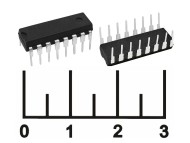 Микросхема КР1533КП17 (74ALS353) DIP16