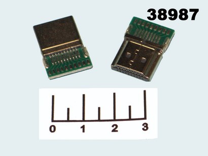 Разъем HDMI штекер на плату (HDMI-M19)