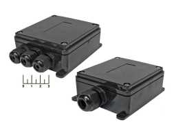 Коробка распределительная 145*100*38 3pin BOX-1*3 10A/450V IP68