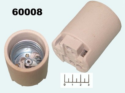 Патрон для лампы E40 керамический