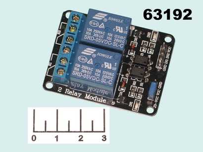Радиоконструктор Arduino 2 канальное исполнительное устройство 5V SCA-1720