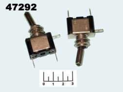 Тумблер 12/20 ASW-07D зеленый 3 контакта