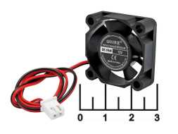 Вентилятор 12V 0.05A 30*30*10мм (разъем 2pin)