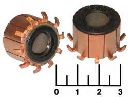 Коллектор электродвигателя 10/10*22.5*17.9мм AMKSS0020/TT73094
