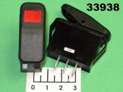 Выключатель 14/21 R13-258B красный 3 контакта