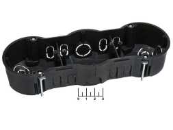 Подрозетник 212/70/45 металлические лапки GE (40024)