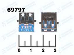 Разъем USB 3.0 гнездо на плату (09GEB)