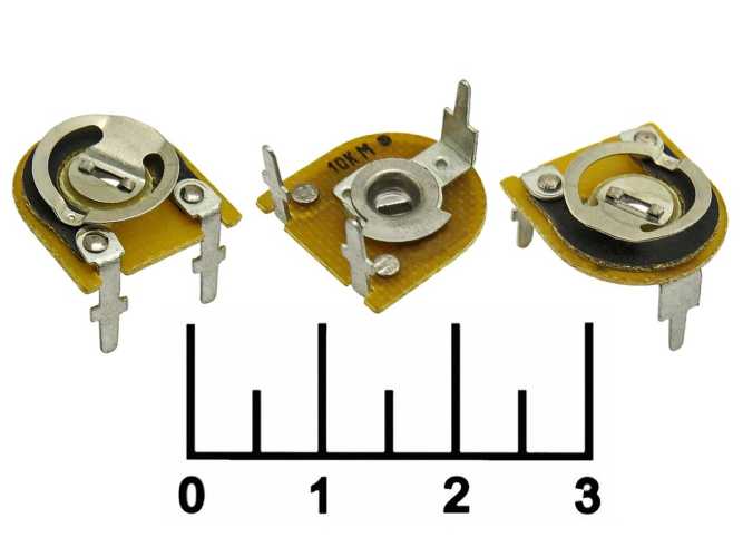 Резистор подстроечный СП3-38Г 10 кОм (+98)
