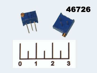 Резистор подстроечный 50 Ом 3296P-500 (+121)