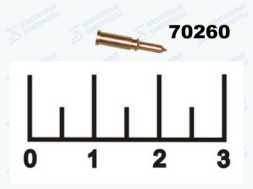 Контакт центральный BNC штекер BNC-S59P