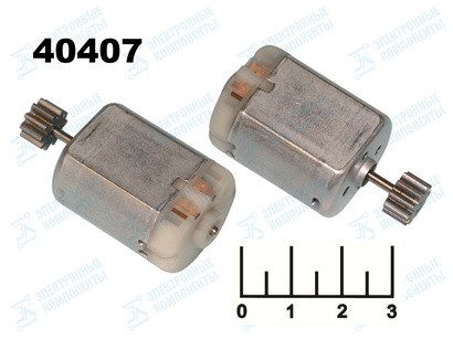 Двигатель 12V FC-280PC с шестерней (9 зубьев) (11800 об/мин)