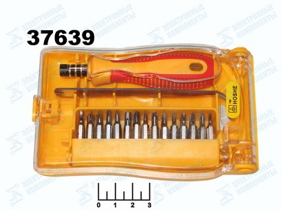 Набор отверток HS-8032/ME-6032E с пинцетом (32 штуки)