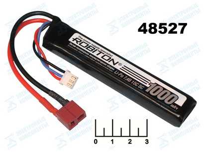 Аккумулятор 7.4V 1A Robiton LP-STA2-1000 Lithium polymer
