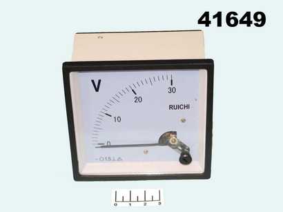 Измерительная головка вольтметр 30V 96*96мм DC