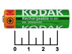 Аккумулятор AA 1.2V 2.6A Kodak Ni-MH (АА)