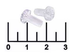 Винт 5*10мм PF5-10T (пласт)