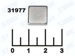 Магнит B 12*12*4 квадрат неодимовый (~2.5кг)