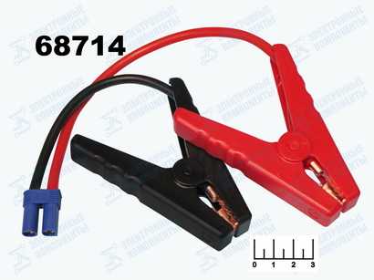 Шнур соединительный 2pin гнездо с крокодилами 20см (2 штуки) (FD-069)