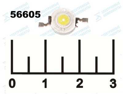 Светодиод LED 1W белый LXHL-W3E 6000K (976)