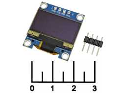 Радиоконструктор дисплей для Arduino 0.96&amp;quot; 128*64 OLED синий (IIC I2C)(1306)