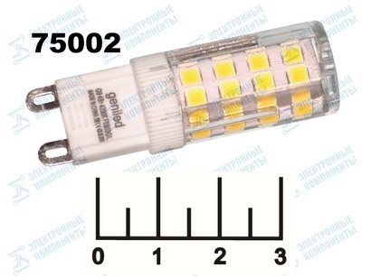 Лампа светодиодная 220V 4W G9 4200K белый 51LED Geniled (01323)