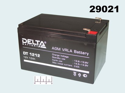 Аккумулятор 12V 12A DT1212