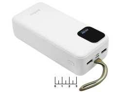 Power Bank 2USB 5V 3A/9V 2A/12V 1.5A 30Ah - вход USB+micro USB+Type C Perfeo PF_E2083