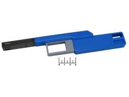 Зажигалка для газ.плиты пьезоэлектрическая HS-1205 (синяя) (102770)