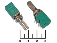 Резистор переменный 4*100 кОм F091 (+81)