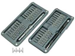 Набор отверток Kranz RA-02 (30 штук) (12-4752)