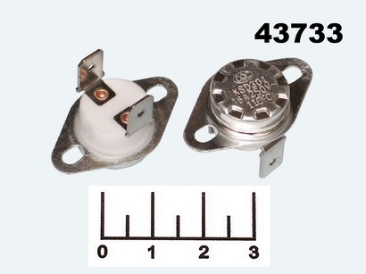 Термостат 110C OFF 250V 16A (на выкл.) KSD302