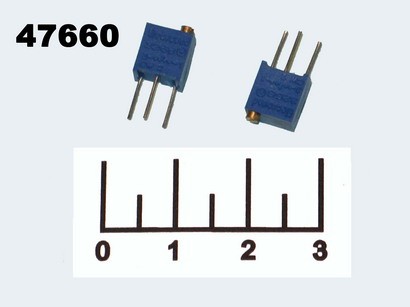 Резистор подстроечный 10 кОм 3266W-1-103 (+117)