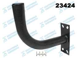 Крепеж антенный к стене 20см D32 серый (узкая площадка)