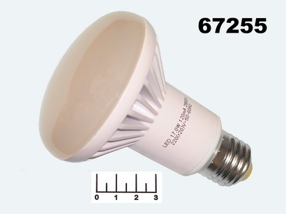Лампа светодиодная R80 220V 17W E27 2800K белый теплый Ecola (80*114) G7RW17ELC