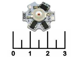 Светодиод LED 3W красный 3-6V 700lm с драйвером