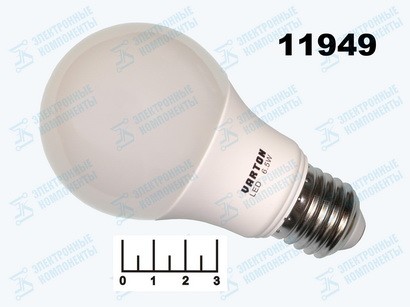 Лампа светодиодная 24-36V AC/DC 6.5W E27 4000K белый A60 Varton (60*110) 12V