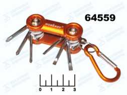 Набор отверток Horusdy SDY-94112 складной (6 штук)