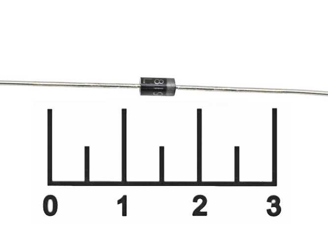 Диод шоттки 1N5819 1A/40V
