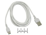 Шнур USB-Type C 2м Hoco X20 (белый)