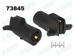 Адаптер розетки прицепа 7pin-5pin Tirol