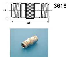 Переходник N 2 гнезда (323)