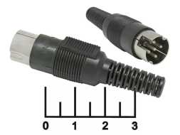 Разъем DIN 5pin штекер на кабель