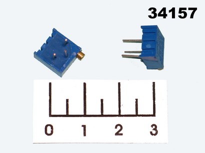 Резистор подстроечный 10 кОм 3296P-103 (+121)